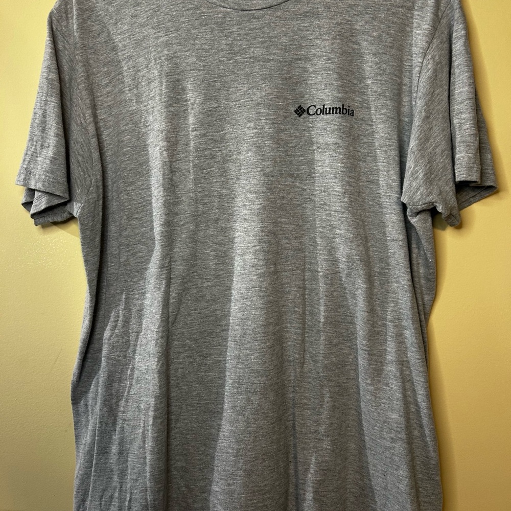 Columbia Men's Heather Gray Short Sleeve Tee